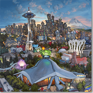 Seattle - Prints, Posters, Magnets