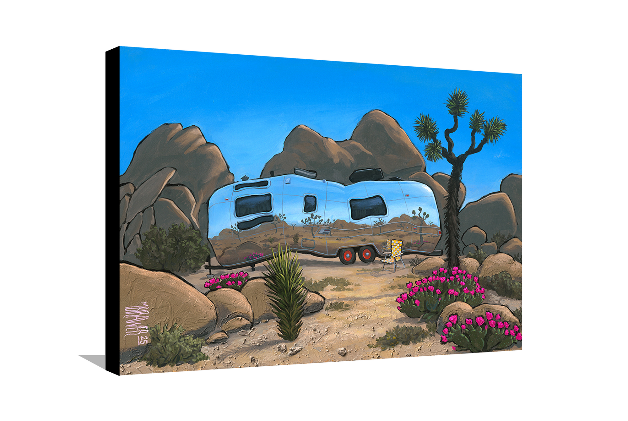 Airstream at Joshua Tree