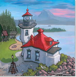 Alki Point Lighthouse - West Seattle