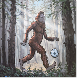 Big Foot on Nature's Pitch