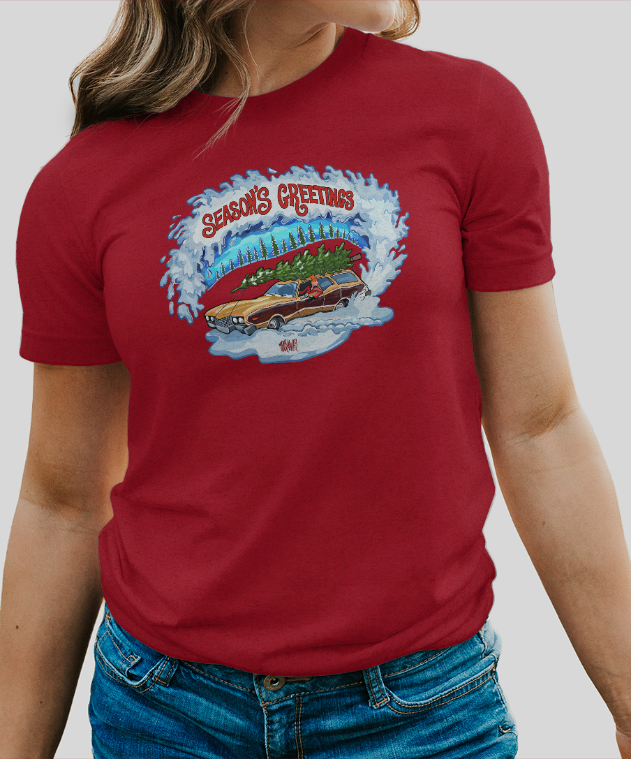 Season's Greetings Holiday Unisex T-Shirt