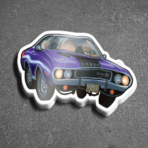 "Dodge Challenger" Sticker