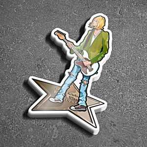 "Cobain" Sticker