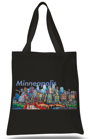 Downtown Minneapolis Skyline Tote