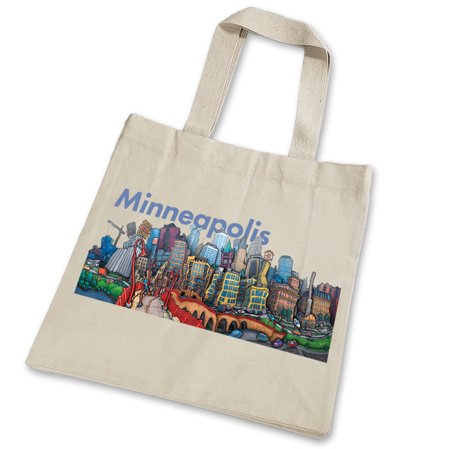 Downtown Minneapolis Skyline Tote