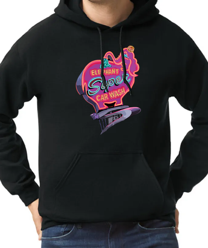"Elephant Car Wash" Hoodie