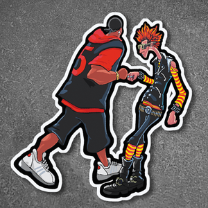 "Fist Bump Bob" Sticker