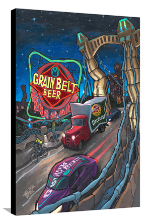 Grain Belt Beer Sign