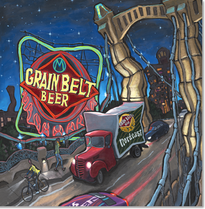 Grain Belt Beer Sign