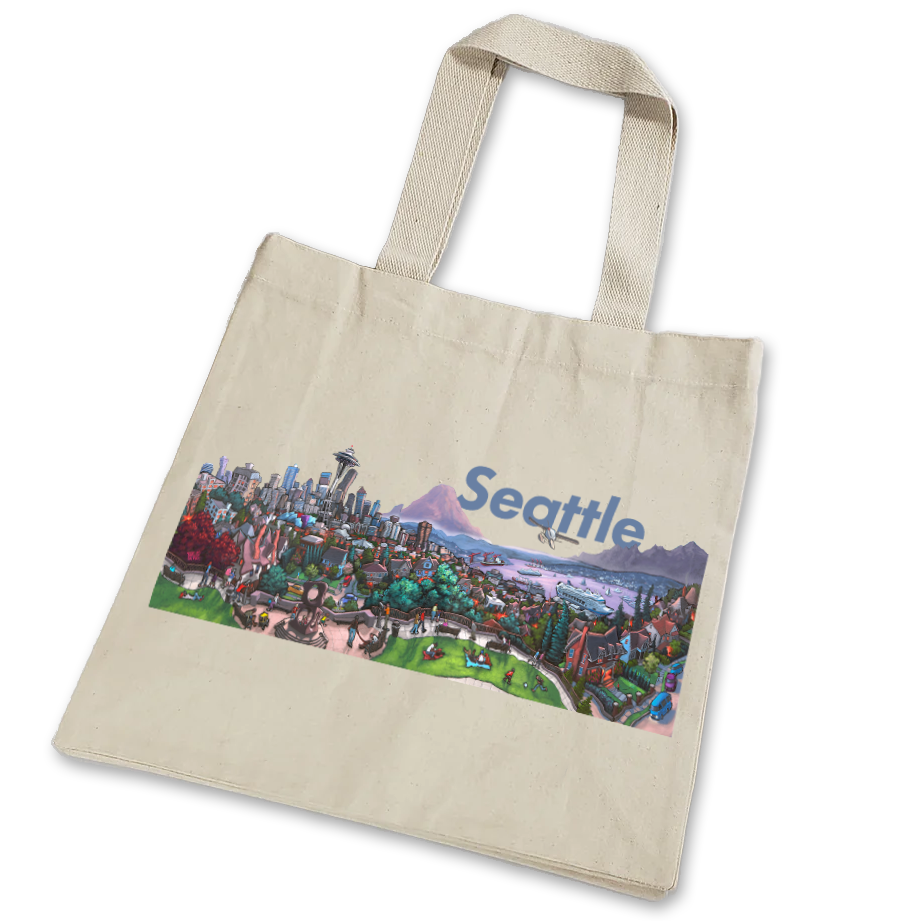 Seattle Skyline - Kerry Park Tote