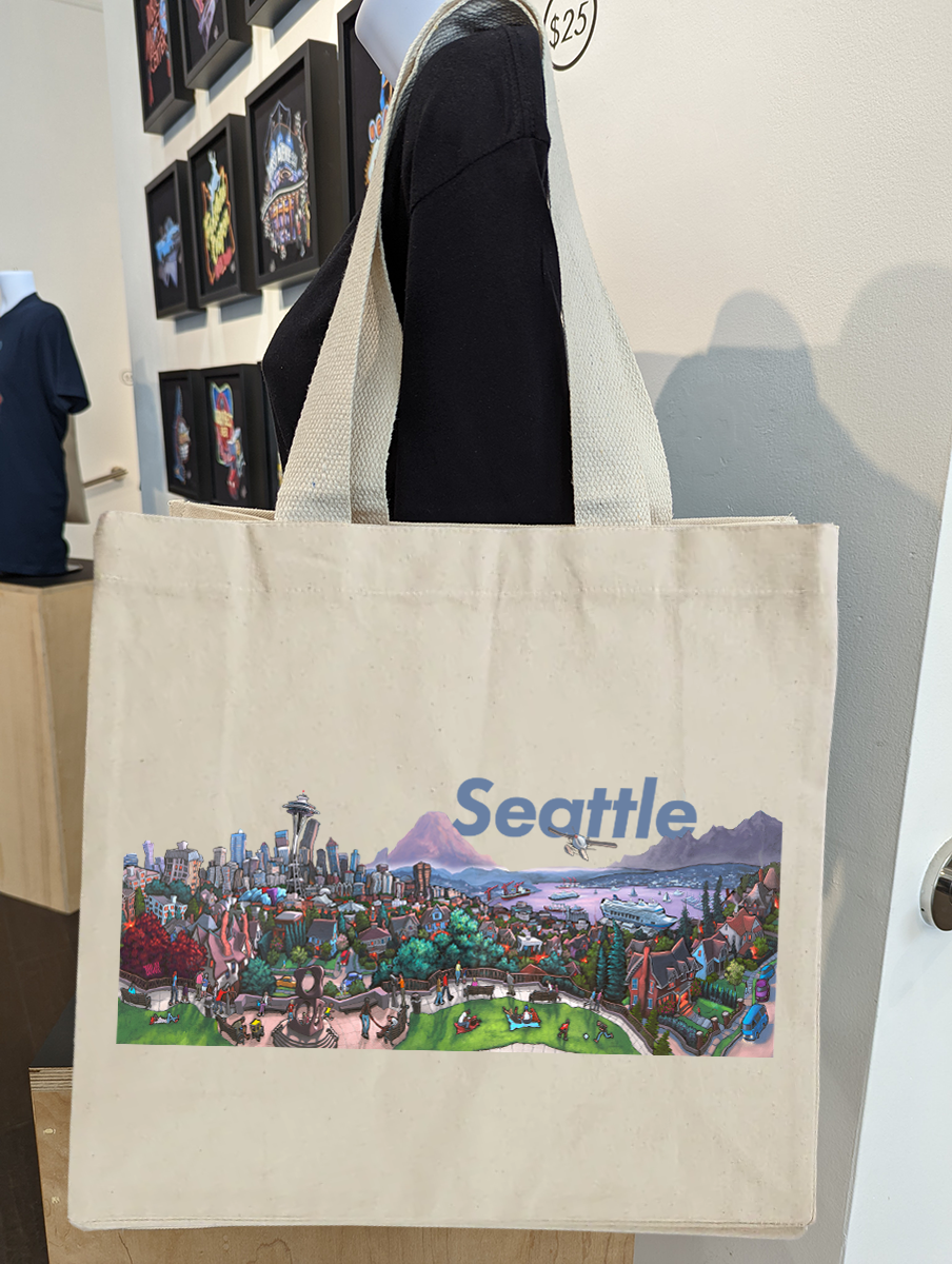 Seattle Skyline - Kerry Park Tote