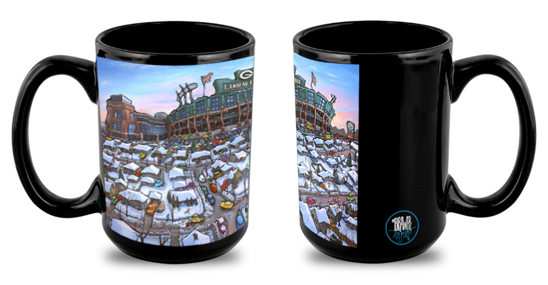 "Sunday Afternoon - Lambeau Field" Mug