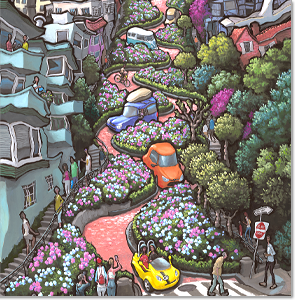 Lombard Street - Michael Birawer Shop