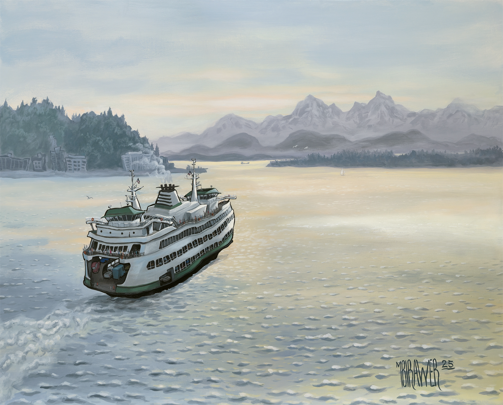 Afternoon Ferry - Seattle