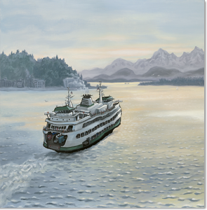 Afternoon Ferry - Seattle