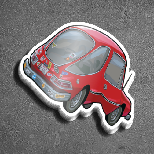 "Pacer" Sticker
