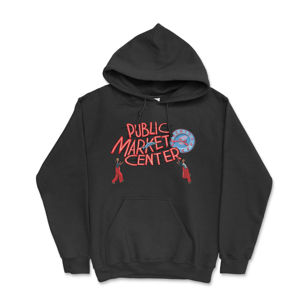DRT×PIKESTREET MARKET DEAD WALK パーカー XXL We are open. 【DRT × PIKE STREET MARKET】 〝DEAD WALK