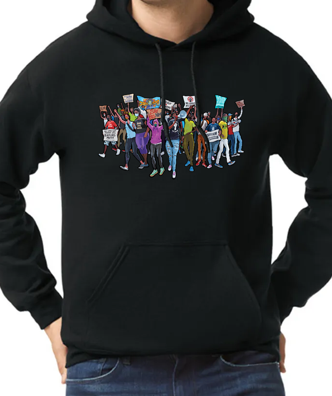 Say their names online hoodie