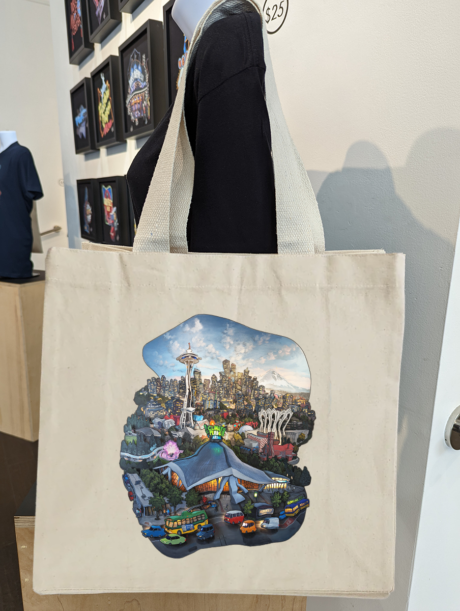 "Seattle Center" Tote