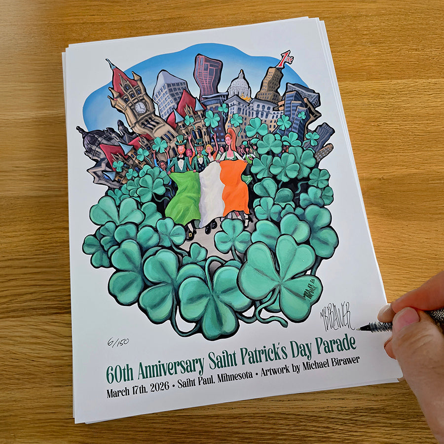 St. Patrick's Day Parade 60th Anniversary Limited Edition Poster