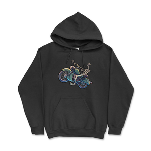 "Skeleton Biker" Hoodie