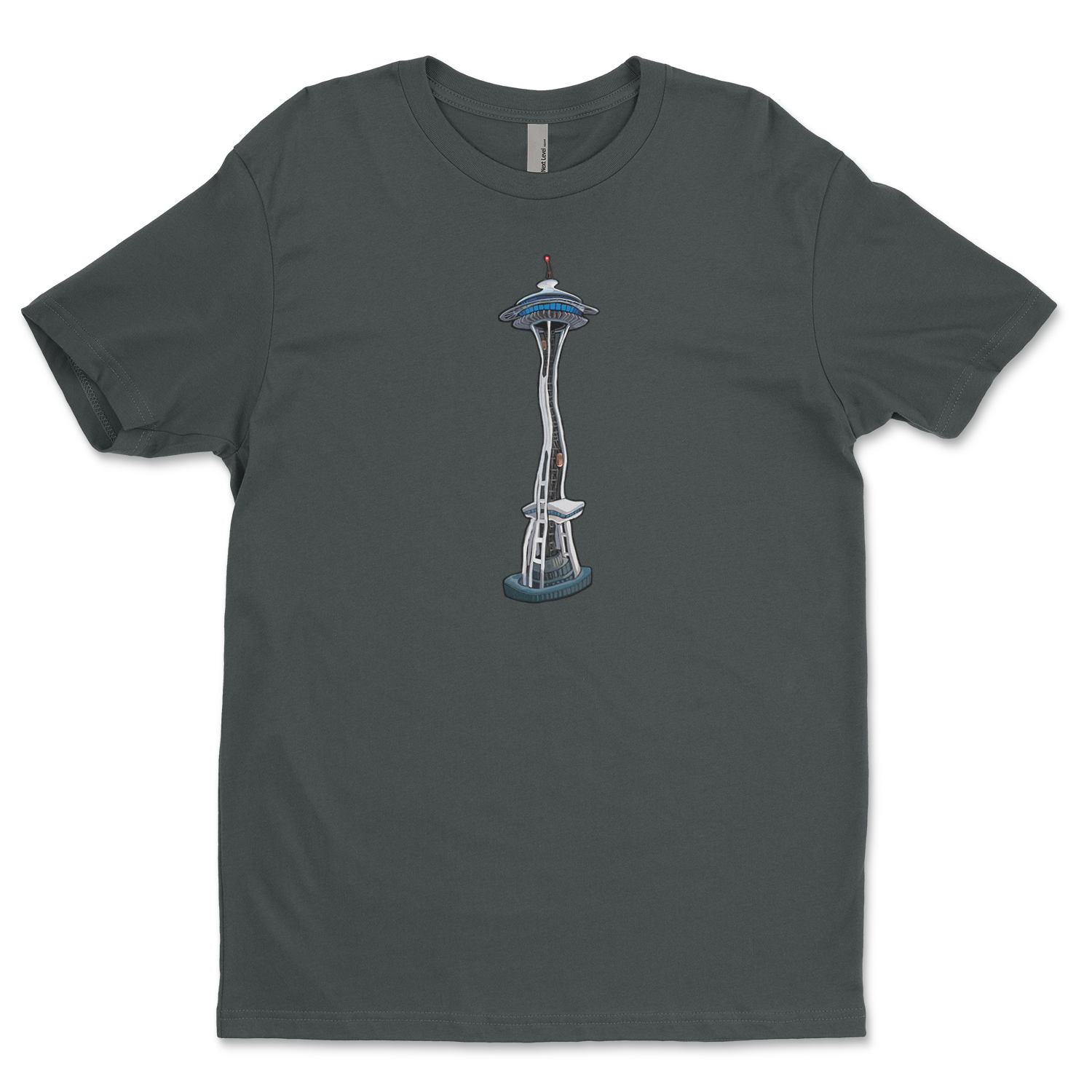 Seattle Space Needle T-Shirt | Soft Touch Seattle Space Needle T-Shirt | Soft Touch