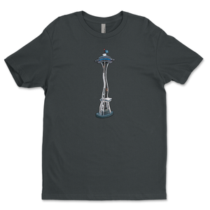 "Space Needle - Seattle Center" SPECIAL EDITION 12 FLAG Unisex T-Shirt