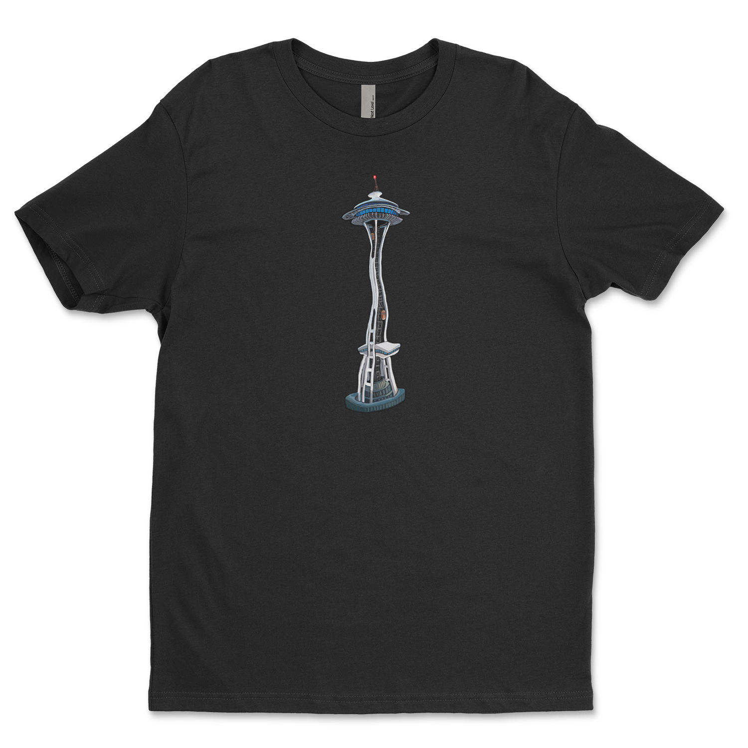 Seattle Space Needle T-Shirt | Soft Touch Seattle Space Needle T-Shirt | Soft Touch