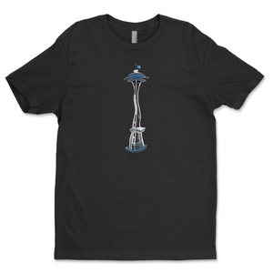 "Space Needle - Seattle Center" SPECIAL EDITION 12 FLAG Unisex T-Shirt