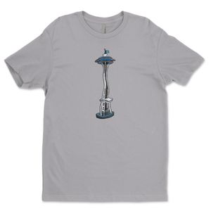 "Space Needle - Seattle Center" SPECIAL EDITION 12 FLAG Unisex T-Shirt