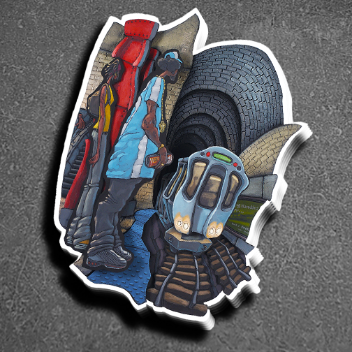 "The Subway" Sticker