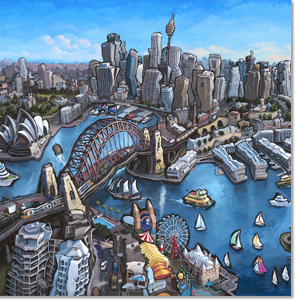 Sydney - Prints, Posters, Magnets