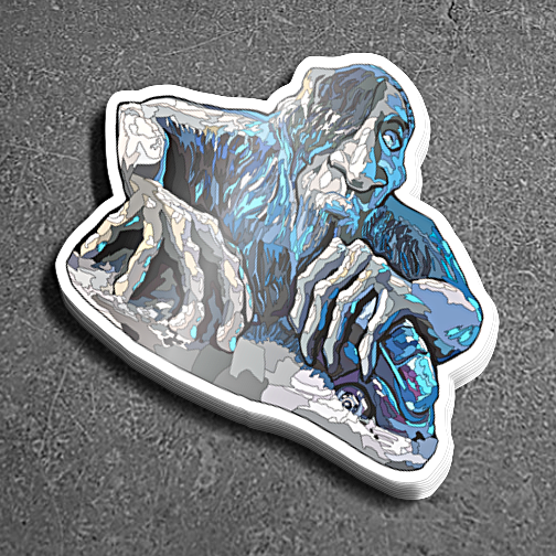 "Fremont Troll" Sticker