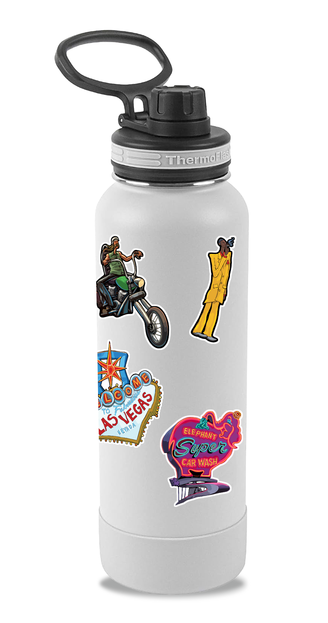 "Elephant Car Wash" Sticker