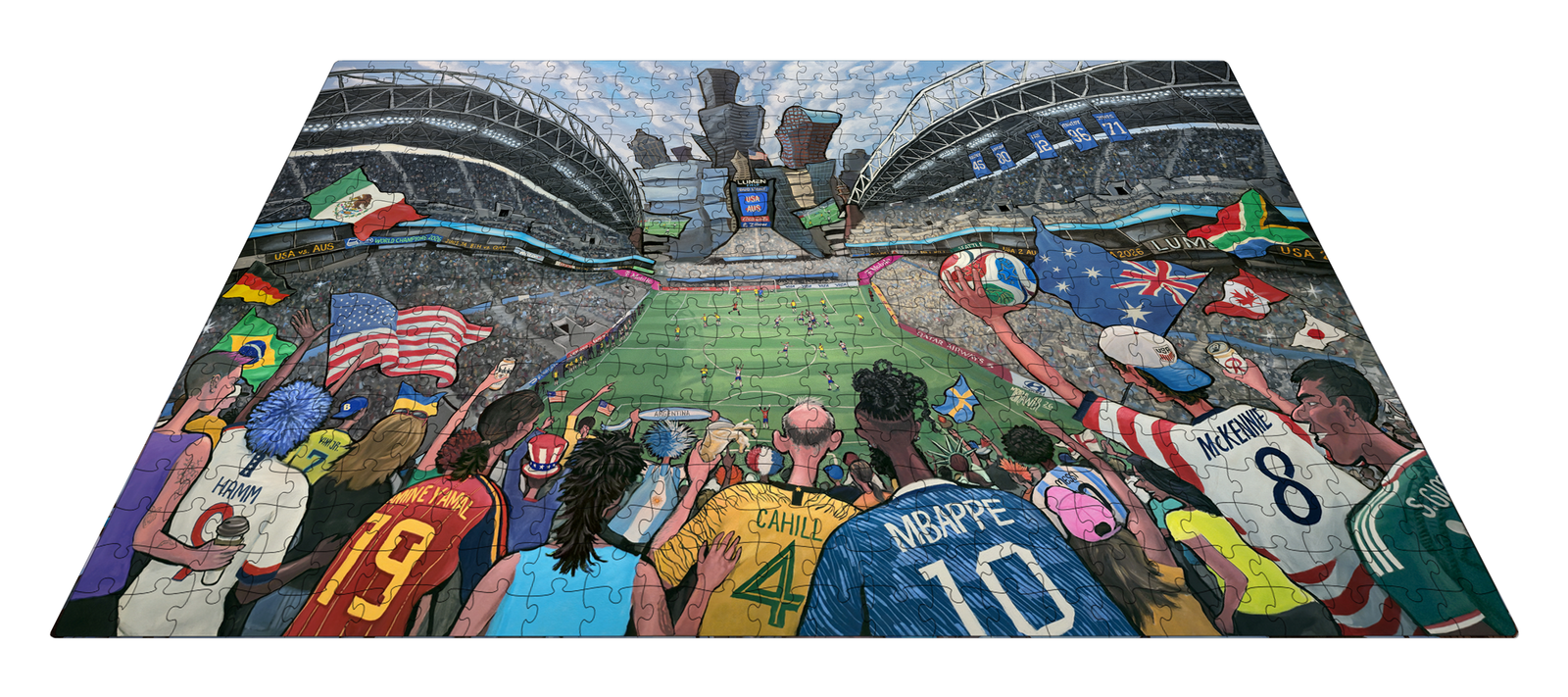 "World Cup - Seattle" 12"x18" 500 Piece Puzzle