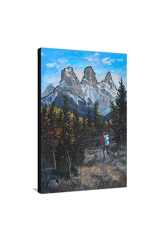 Three Sisters Canmore Medium Canvas