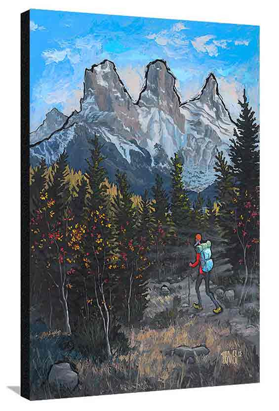 Three Sisters Canmore XL Canvas