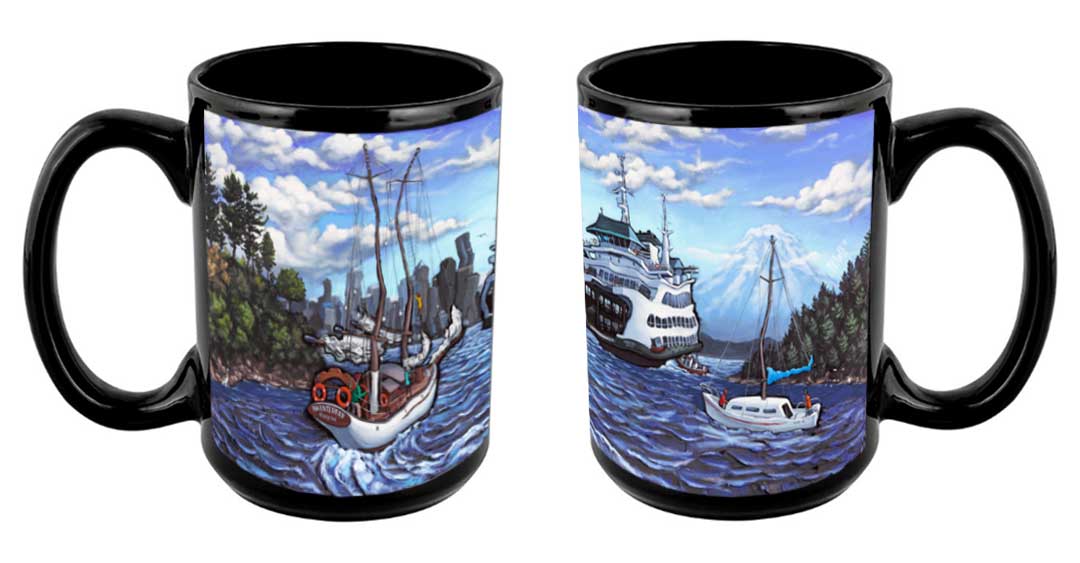 "Bainbridge Island" Mug