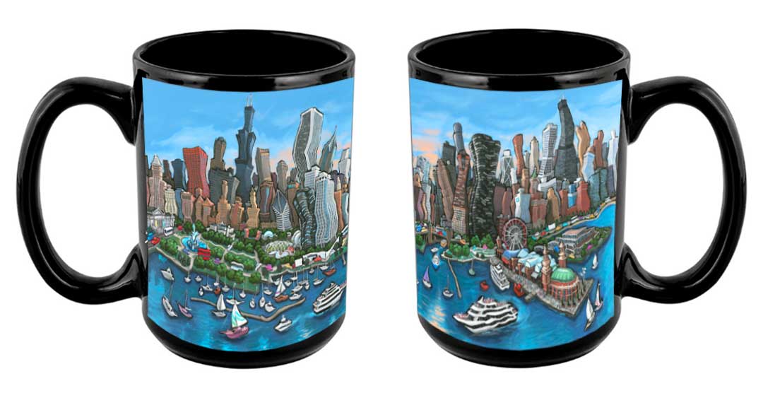 "Chicago Skyline" Mug
