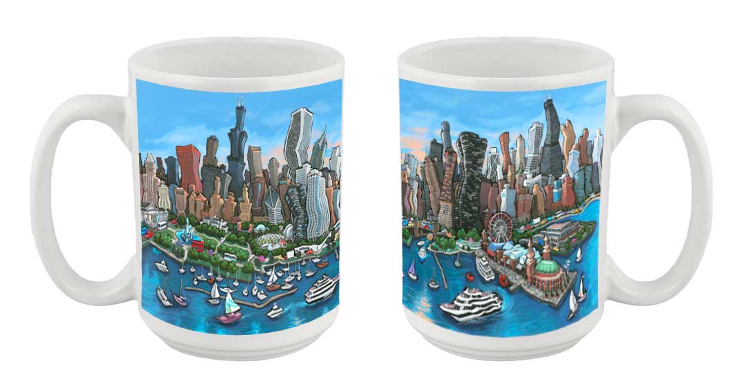 "Chicago Skyline" Mug