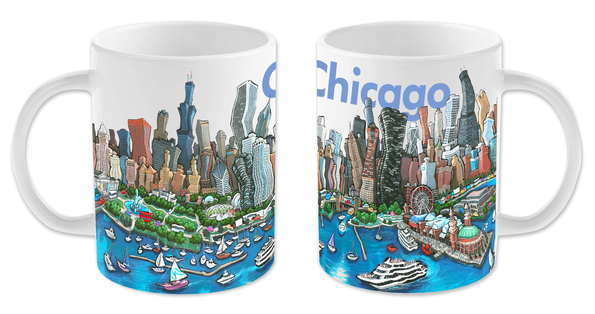 "Chicago Skyline" Mug