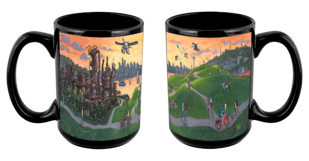 "Gasworks Park" Mug