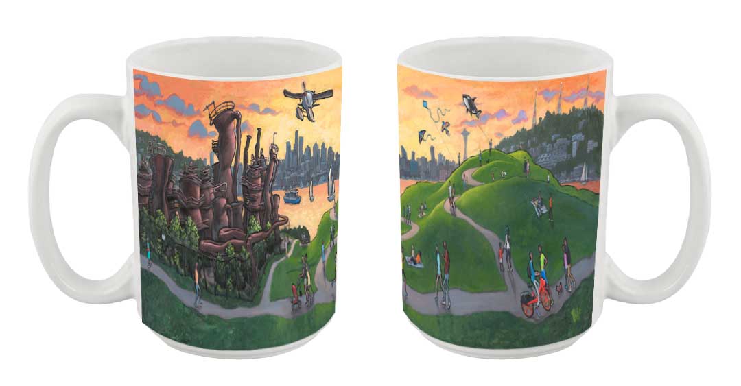 "Gasworks Park" Mug