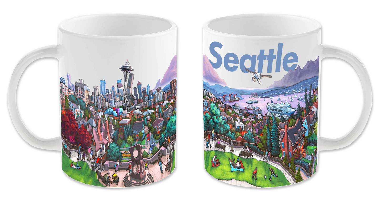 "Seattle Skyline - Kerry Park" Mug
