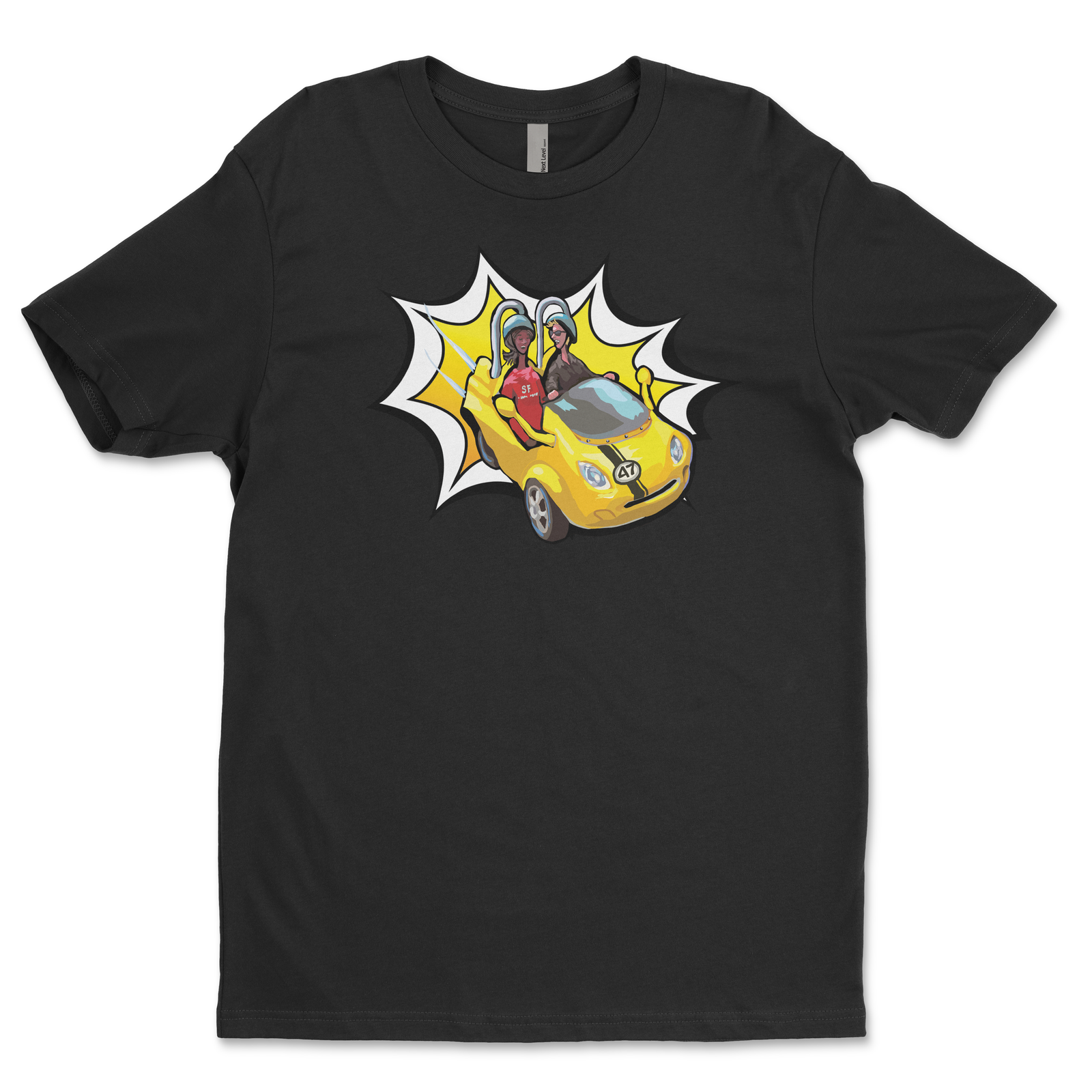 "Lombard St. Racer Car" Unisex T-Shirt