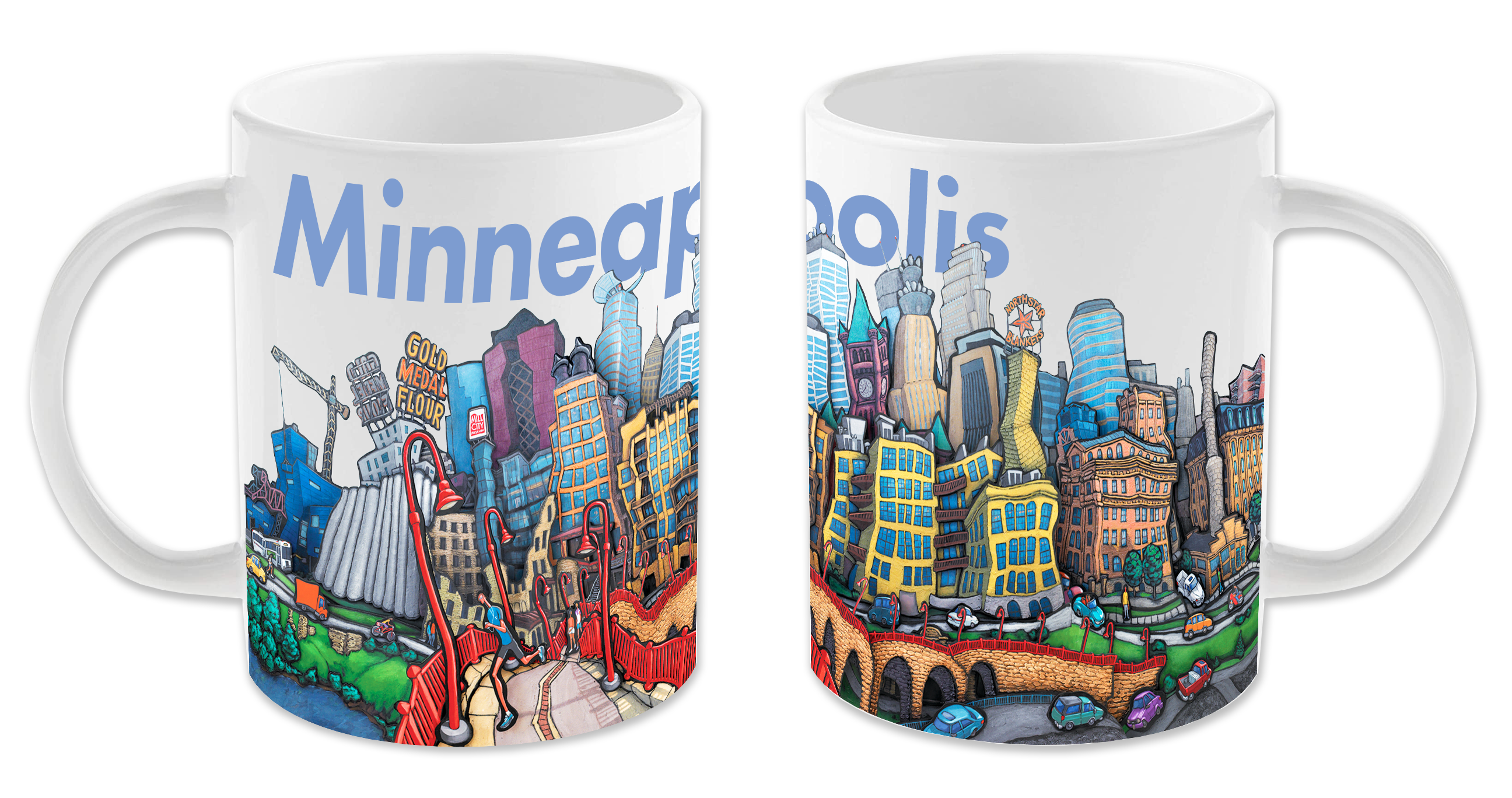 Milwaukee Skyline Mug – The Waxwing