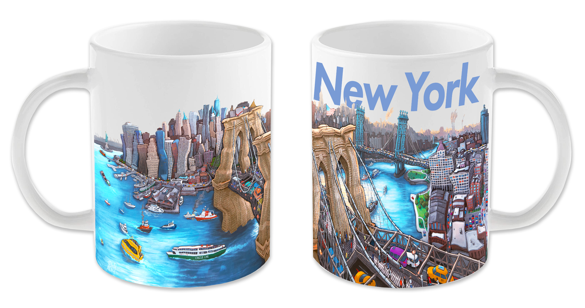 "Brooklyn Bridge - New York" Mug