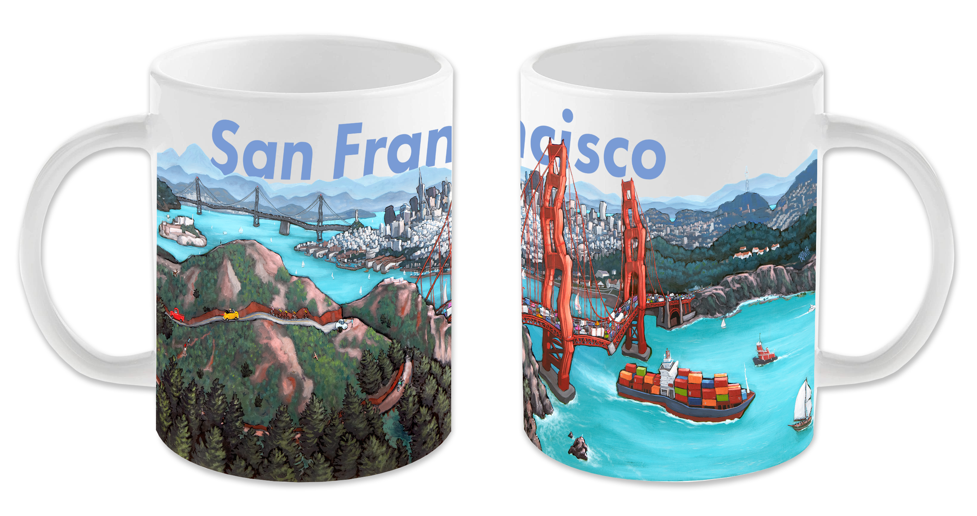 "Golden Gate - San Francisco" Mug