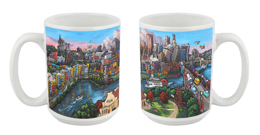 "Downtown Saint Paul" Mug