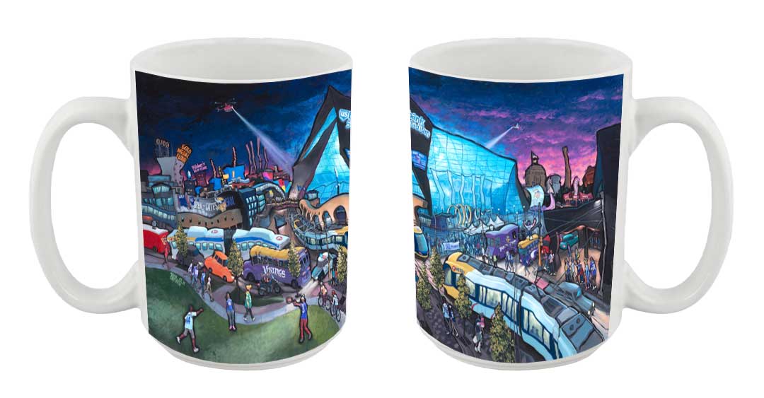 "Calm Before the Purple Storm" Mug